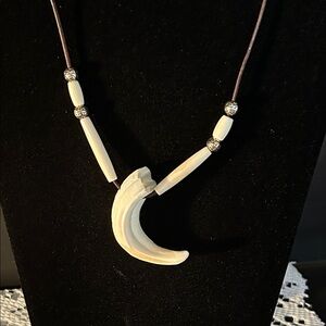Unique Boar Tusk Necklace